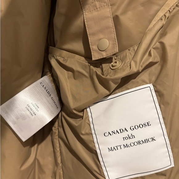 SOLD - RARE Canada Goose x Rokh x Matt McCormick Padded Trucker Strap Jacket - Picture 8 of 17
